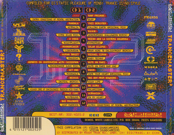 Various : Trancemaster 9 (Conditions Of Mental Abstraction) (2xCD, Comp)