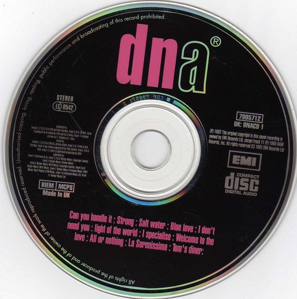 DNA : Taste This (CD, Album)