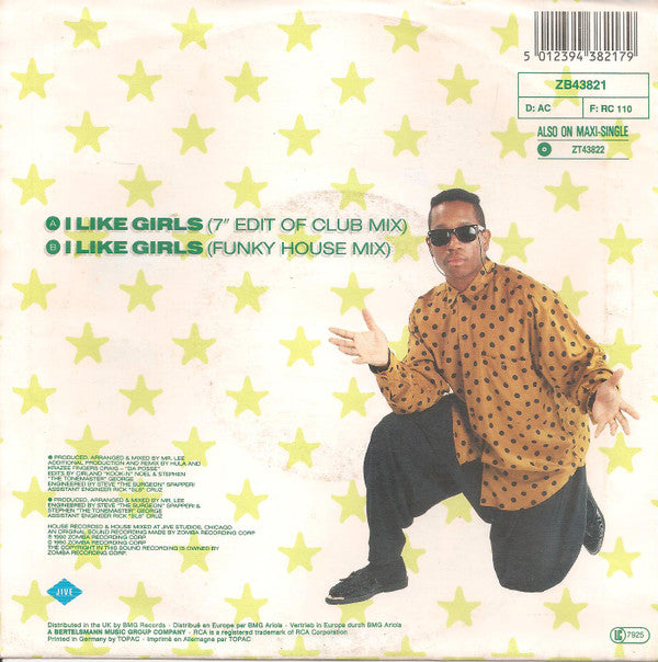 Mr. Lee : I Like Girls (7", Single)