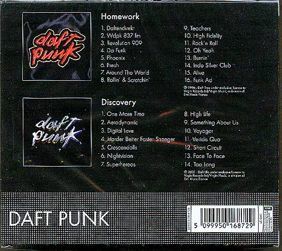 Daft Punk : Homework / Discovery (CD, Album, RE + CD, Album, RE + Box, Comp, Ltd)