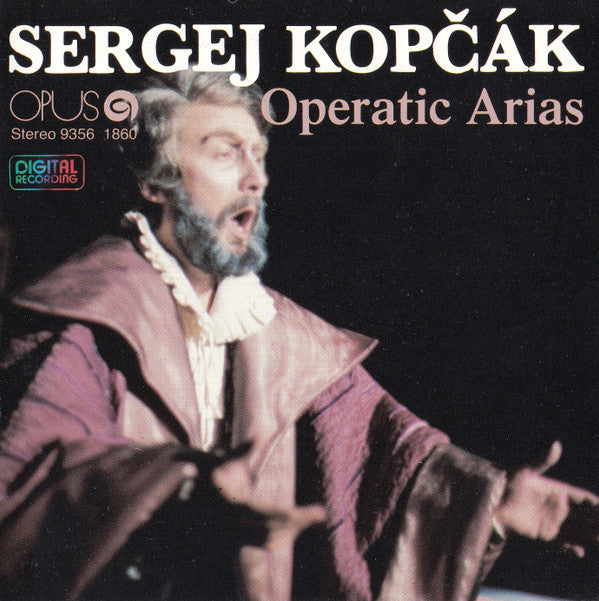 Sergej Kopčák : Operatic Arias (CD, Album)