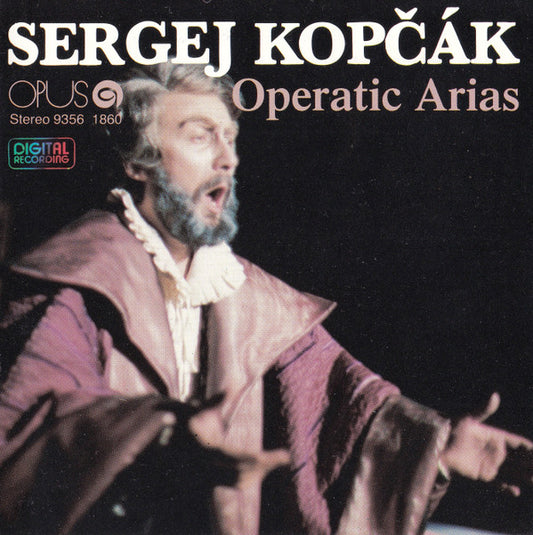 Sergej Kopčák : Operatic Arias (CD, Album)