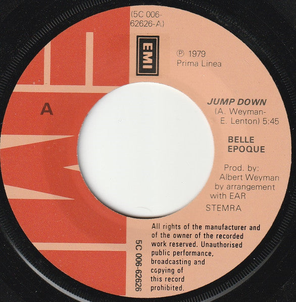 Belle Epoque : Jump Down (7", Single)
