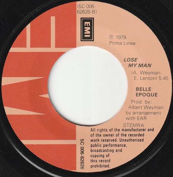 Belle Epoque : Jump Down (7", Single)