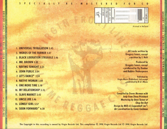 Gregory Isaacs : Cool Ruler - Soon Forward - Selection (CD, Comp, RM)