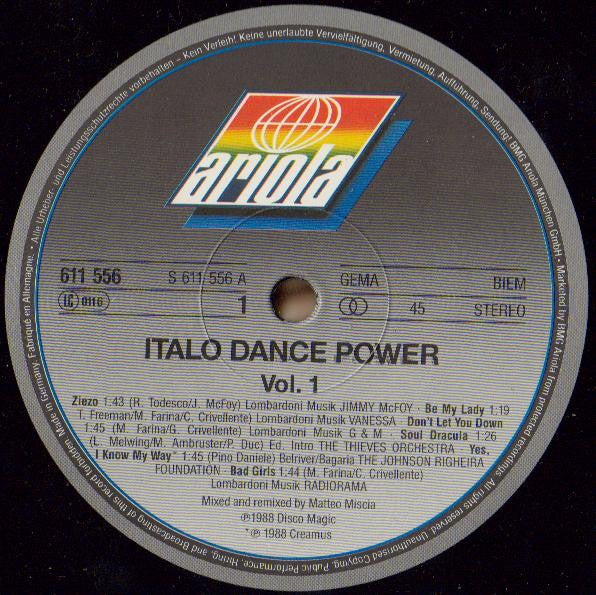 Various : Italo Dance Power Vol. 1 (12", Maxi, P/Mixed)
