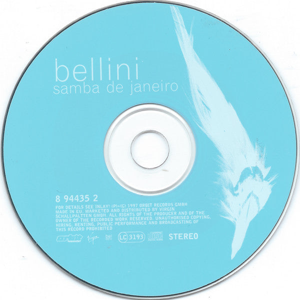 Bellini : Samba De Janeiro (CD, Single)