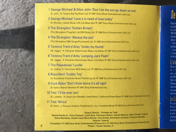 Various : Best Of Live Vol. 1 (CD, Album, Comp)