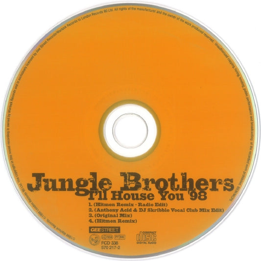 Jungle Brothers : I'll House You '98 (CD, Single)