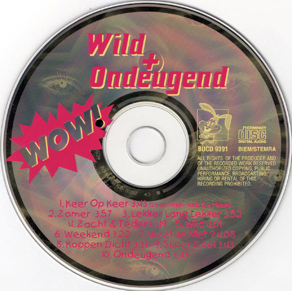 Wow! : Wild + Ondeugend (CD, Album)