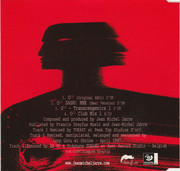 Jean-Michel Jarre : Oxygène 10 (CD, Maxi, Enh)