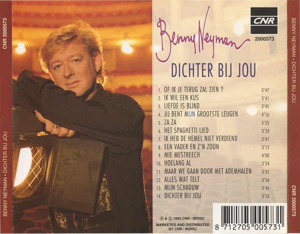 Benny Neyman : Dichter Bij Jou (CD, Album)