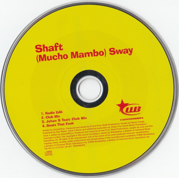 Shaft : (Mucho Mambo) Sway (CD, Maxi)