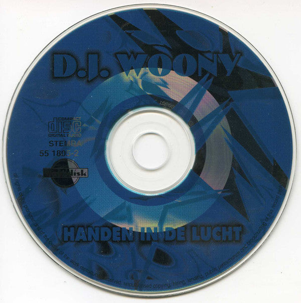 DJ Woony : Handen In De Lucht (CD)