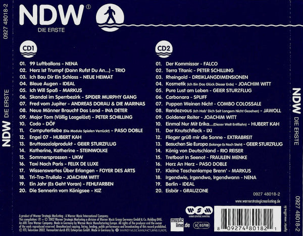 Various : NDW (Die Erste) (2xCD, Comp)