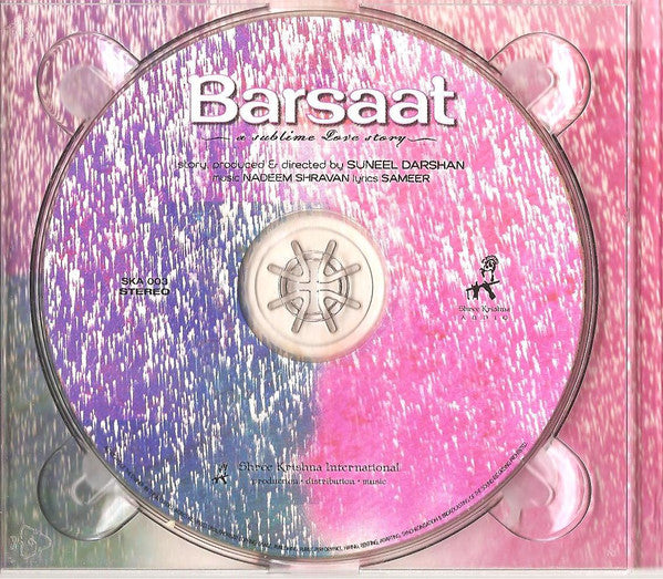 Nadeem Shravan, Sameer : Barsaat: A Sublime Love Story (CD)
