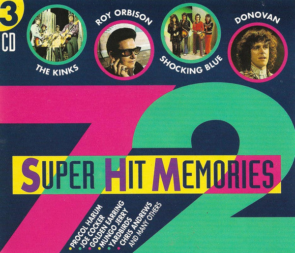 Various : 72 Super Hit Memories (3xCD, Comp)