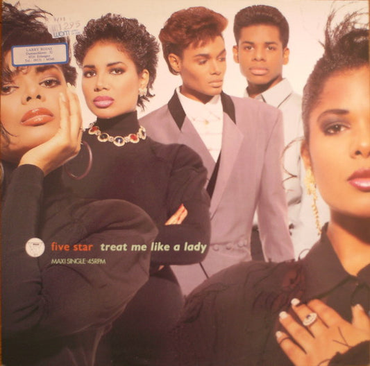 Five Star : Treat Me Like A Lady (12", Maxi)