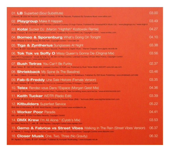 Various : L-Ektrik Session 01 (CD, Comp, Mixed)
