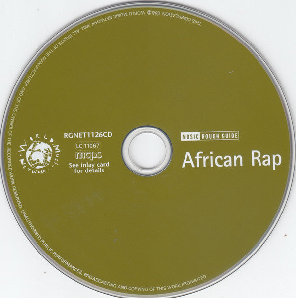 Various : The Rough Guide To African Rap (CD, Comp)