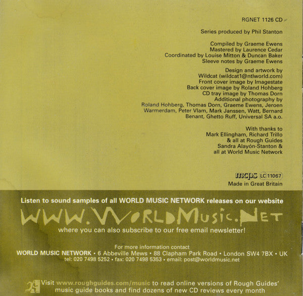 Various : The Rough Guide To African Rap (CD, Comp)