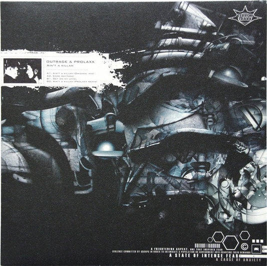 Prolaxx & Outrage : Ain't A Killah (12")