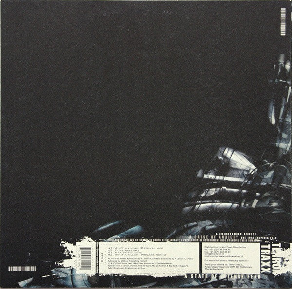 Prolaxx & Outrage : Ain't A Killah (12")