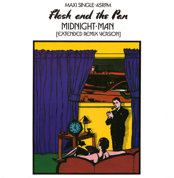 Flash & The Pan : Midnight Man (Extended Remix Version) (12", Maxi)