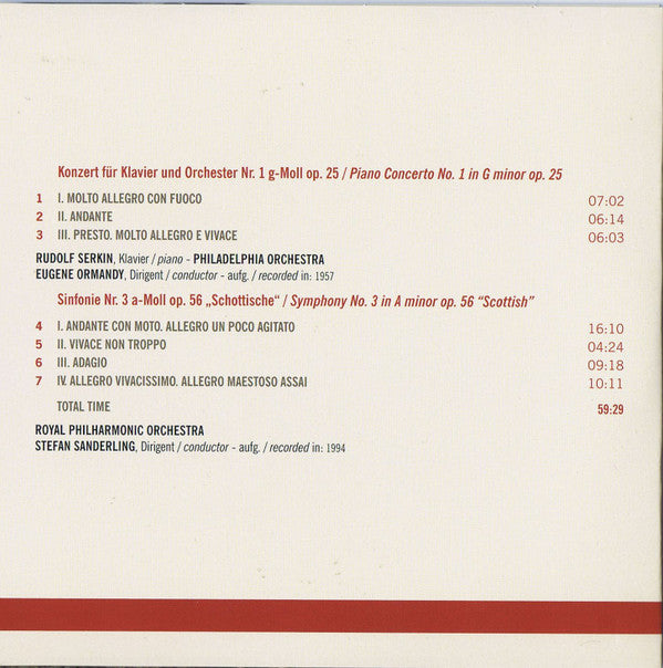 Felix Mendelssohn-Bartholdy : Portrait 10 CD-Set (10xCD, Comp, RM + Box)