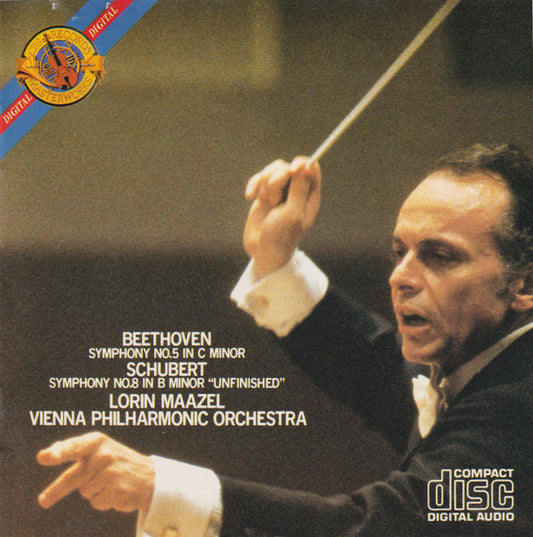 Lorin Maazel, Wiener Philharmoniker : Beethoven - Symphony No. 5 In C Minor • Schubert - Symphony No. 8 In B Minor "Unfinished" (CD, Album)