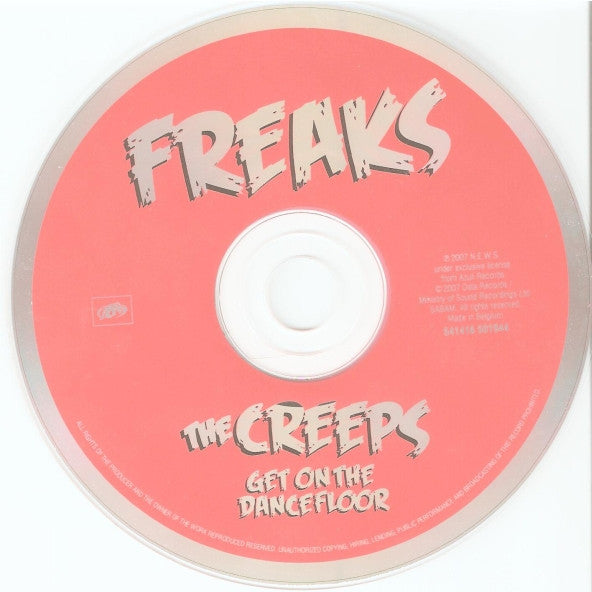 Freaks : The Creeps (Get On The Dancefloor) (CD, Single)