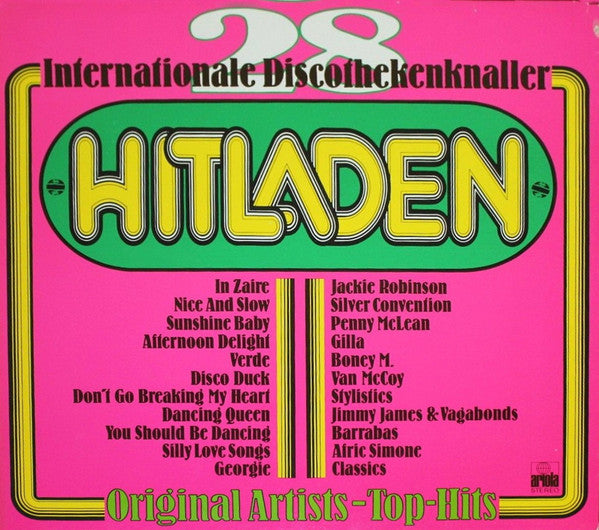 Various : Hitladen (28 Internationale Discothekenknaller) (2xLP, Comp)