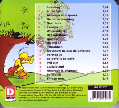 Herman van Veen : Alfred J. Kwak: Afspraak Is Afspraak (Herman Van Veen Zingt En Vertelt) (CD, Album)