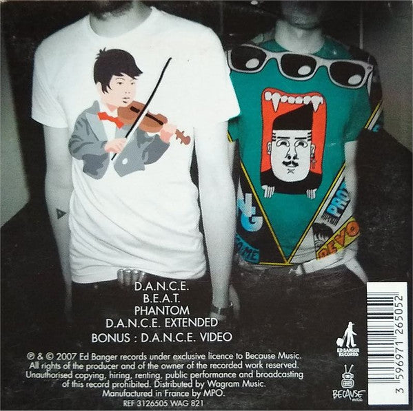 Justice (3) : D.A.N.C.E. (CD, Single, Enh, Car)