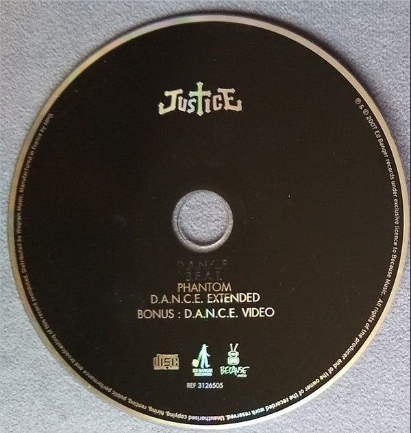 Justice (3) : D.A.N.C.E. (CD, Single, Enh, Car)