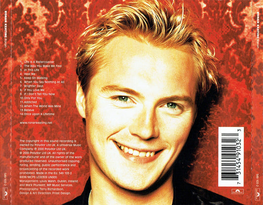 Ronan Keating : Ronan (CD, Album, UK )