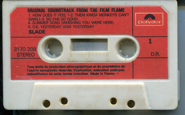 Slade : Slade In Flame (Cass, Album)