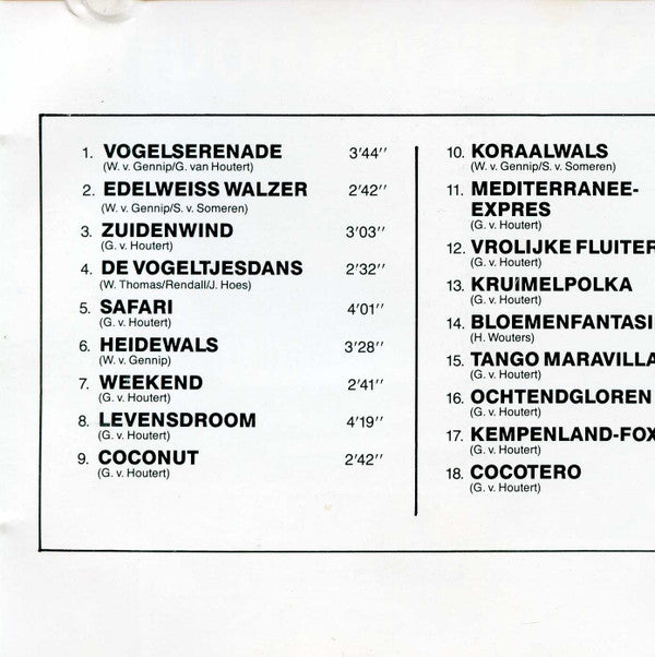 Gerry Van Houtert : 10 Jaar Gerry Van Houtert Successen (CD, Comp)