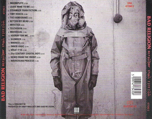 Bad Religion : Stranger Than Fiction (CD, Album, RP)