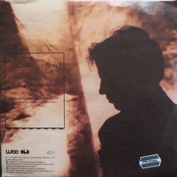 Raf (5) : Svegliarsi Un Anno Fa (7", Single)
