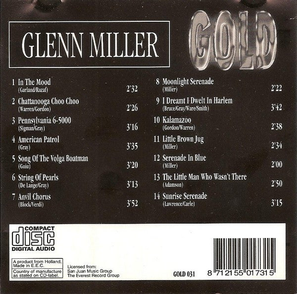 Glenn Miller : Gold (CD, Comp)