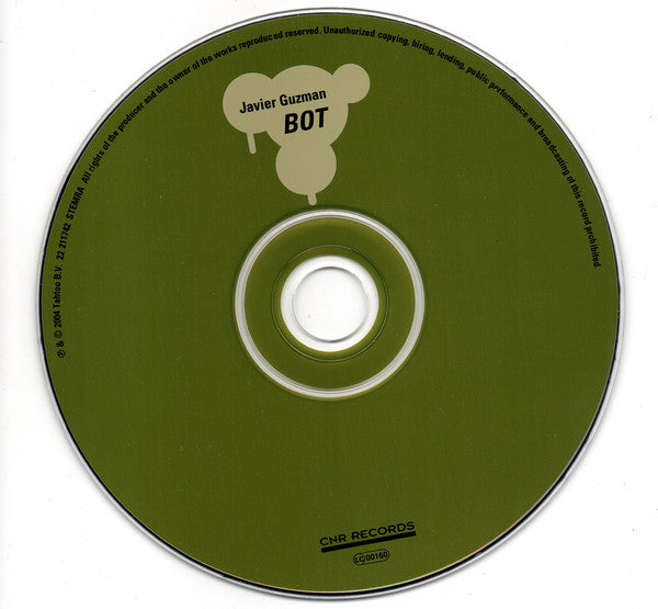 Javier Guzman (2) : Bot (CD, Album)