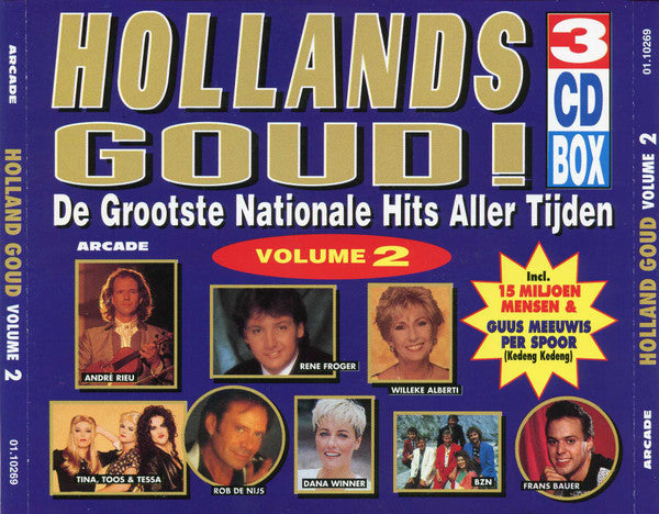 Various : Hollands Goud Volume 2 (3xCD, Comp)