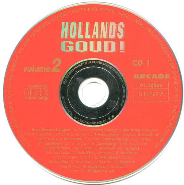 Various : Hollands Goud Volume 2 (3xCD, Comp)
