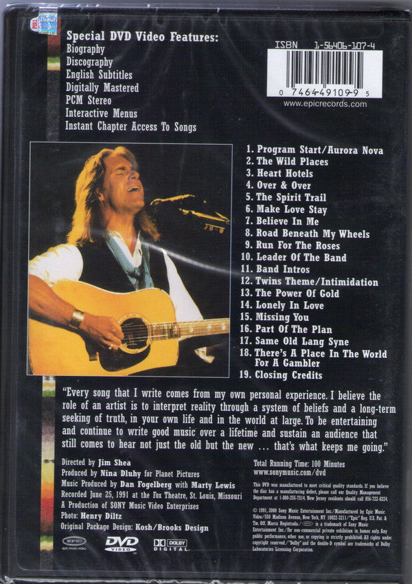 Dan Fogelberg : Live (Greetings From The West) (DVD-V, NTSC)