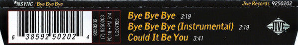 *NSYNC : Bye Bye Bye (CD, Single)