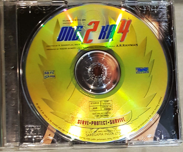 A.R. Rahman, Majrooh Sultanpuri : One 2 Ka 4 (CD)