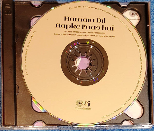 Sanjeev-Darshan, Javed Akhtar : Hamara Dil Aapke Paas Hai (2xCD)
