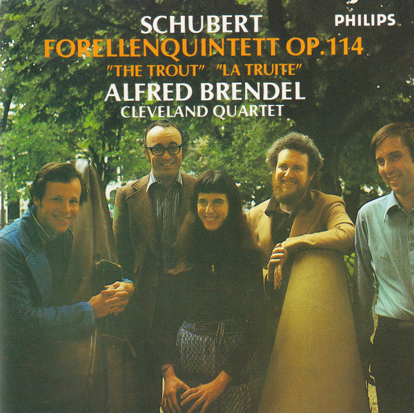 Franz Schubert, Alfred Brendel, The Cleveland Quartet : Forellenquintett Op. 114 "The Trout" "La Truite" (CD, Album, Blu)