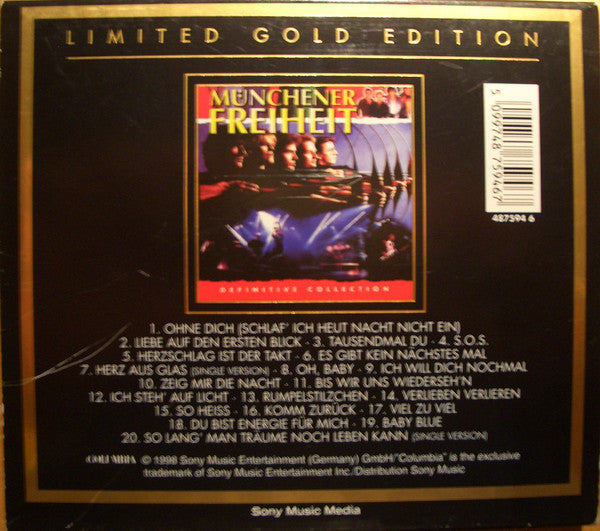 Münchener Freiheit : Definitive Collection (CD, Comp, Ltd, Gol)